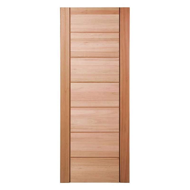Porta Montada Pm58 Em Madeira Maciça Eucalipto Cruzeiro 90cm X 210cm