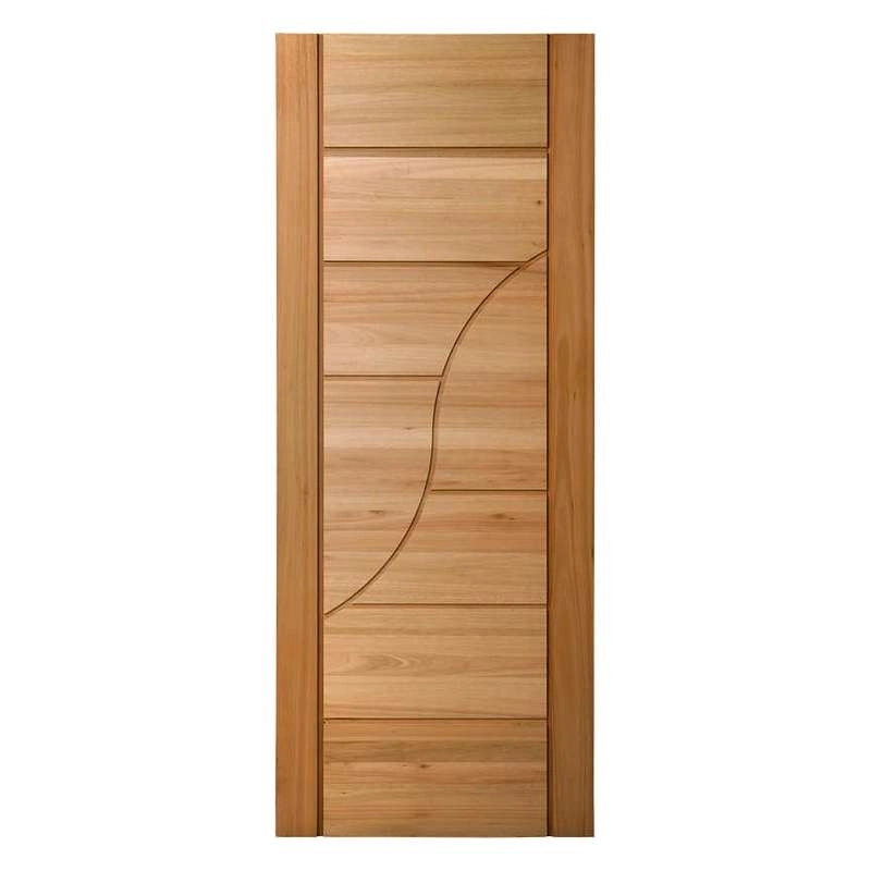 Porta Montada Pm91 Sublime Em Madeira Maciça Eucalipto Cruzeiro 70cm X 210cm