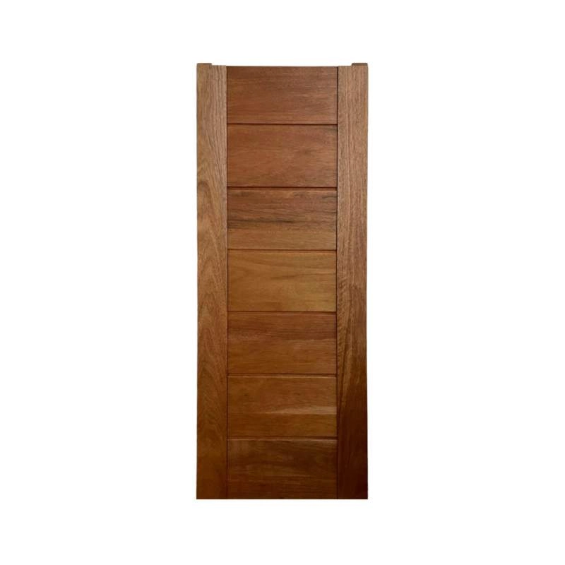 Porta De Madeira Bbb Linha Light Maciça Cedro Arana Casmavi 92cm X 210cm
