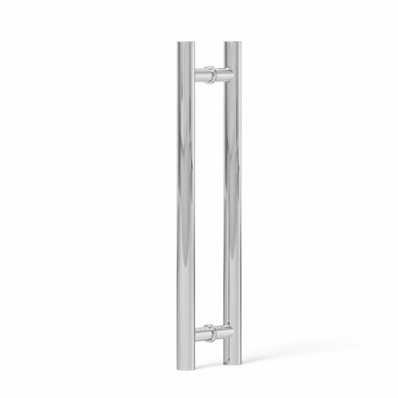 Puxador Petra I-208 Tubo Redondo Aço Inox Polido WF