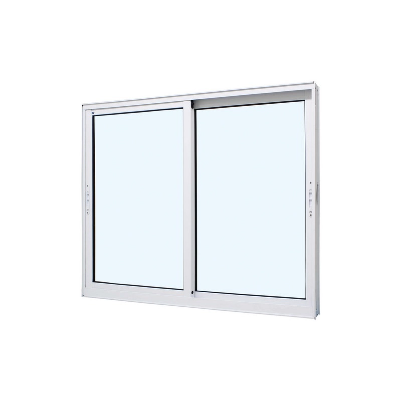 Janela De Correr Em Alumínio Branco Perfecta Max 120x120x8,2cm 2 Folhas Móveis Jap
