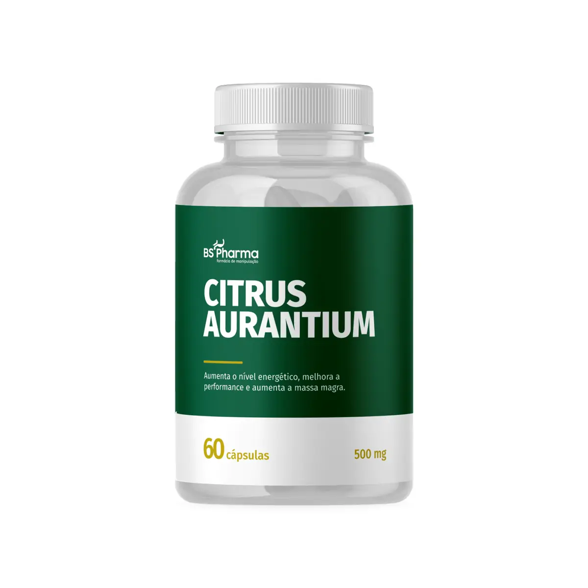 Citrus Aurantium 500mg 60 Cápsulas BS Pharma