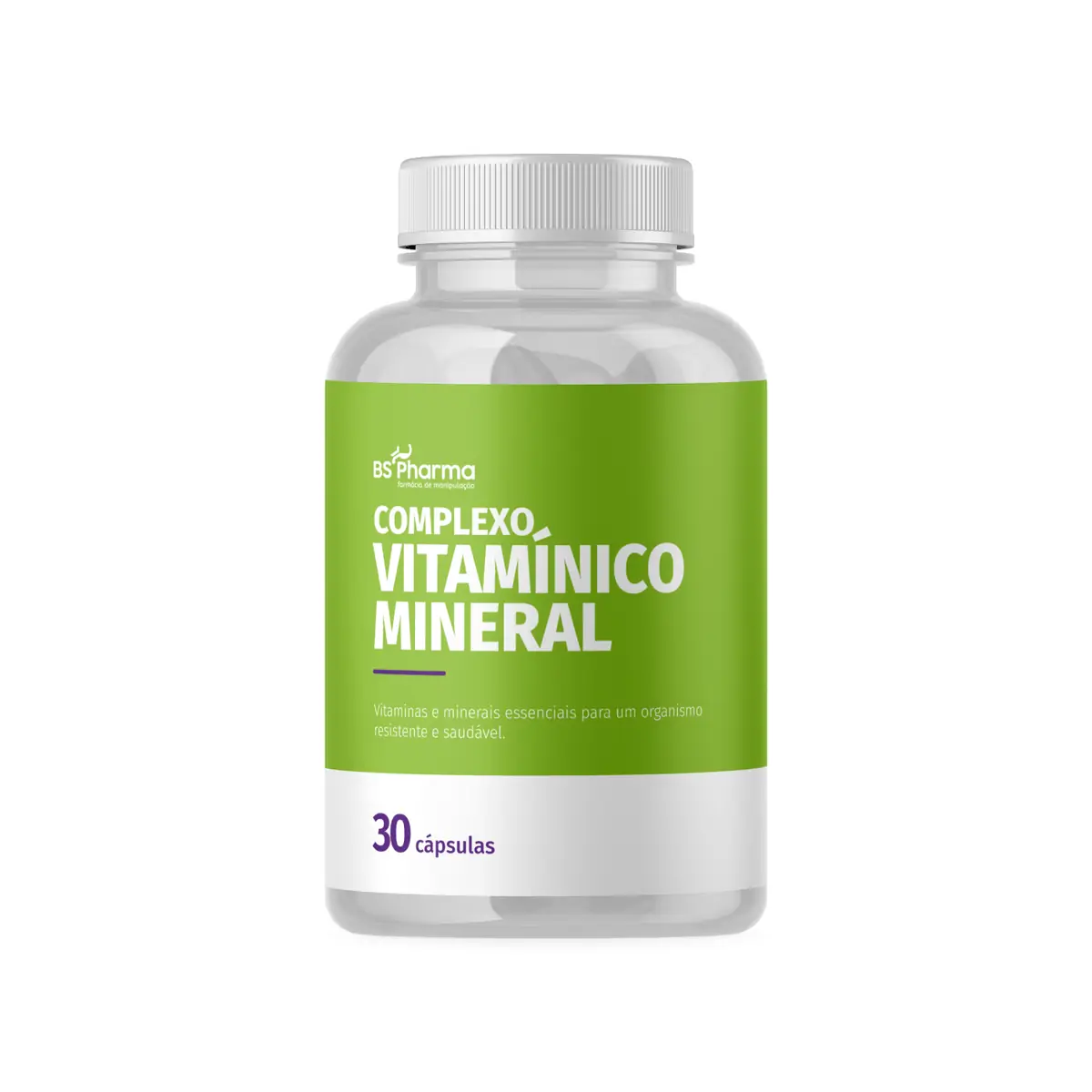 Complexo Vitamínico Mineral 30 Cápsulas BS Pharma