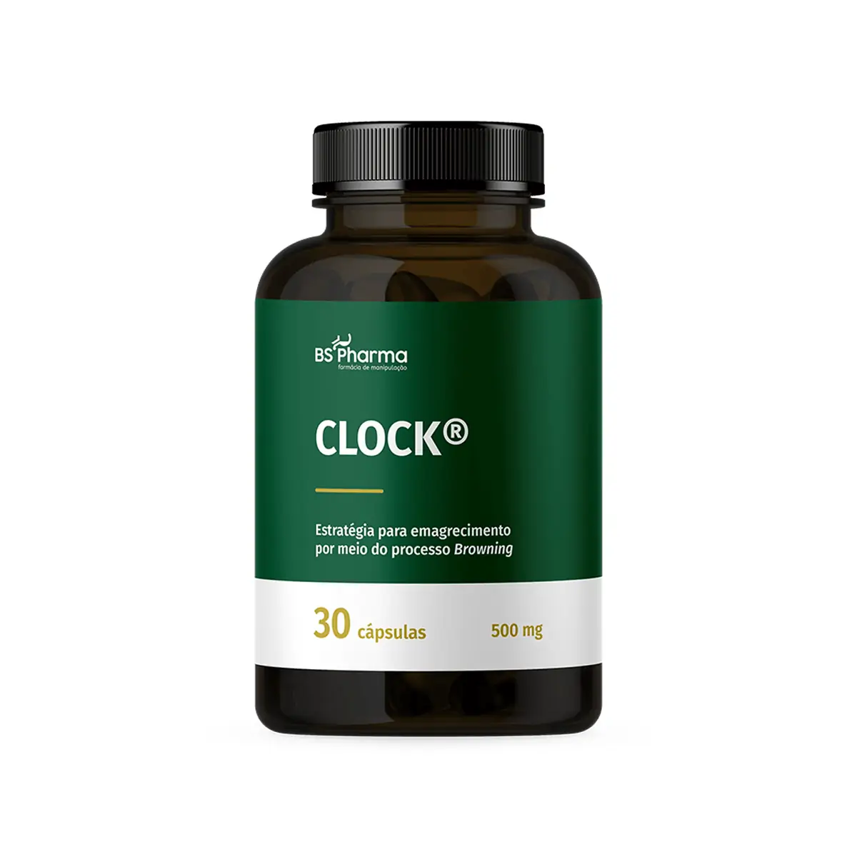 Clock 500 mg 30 Cápsulas BS Pharma