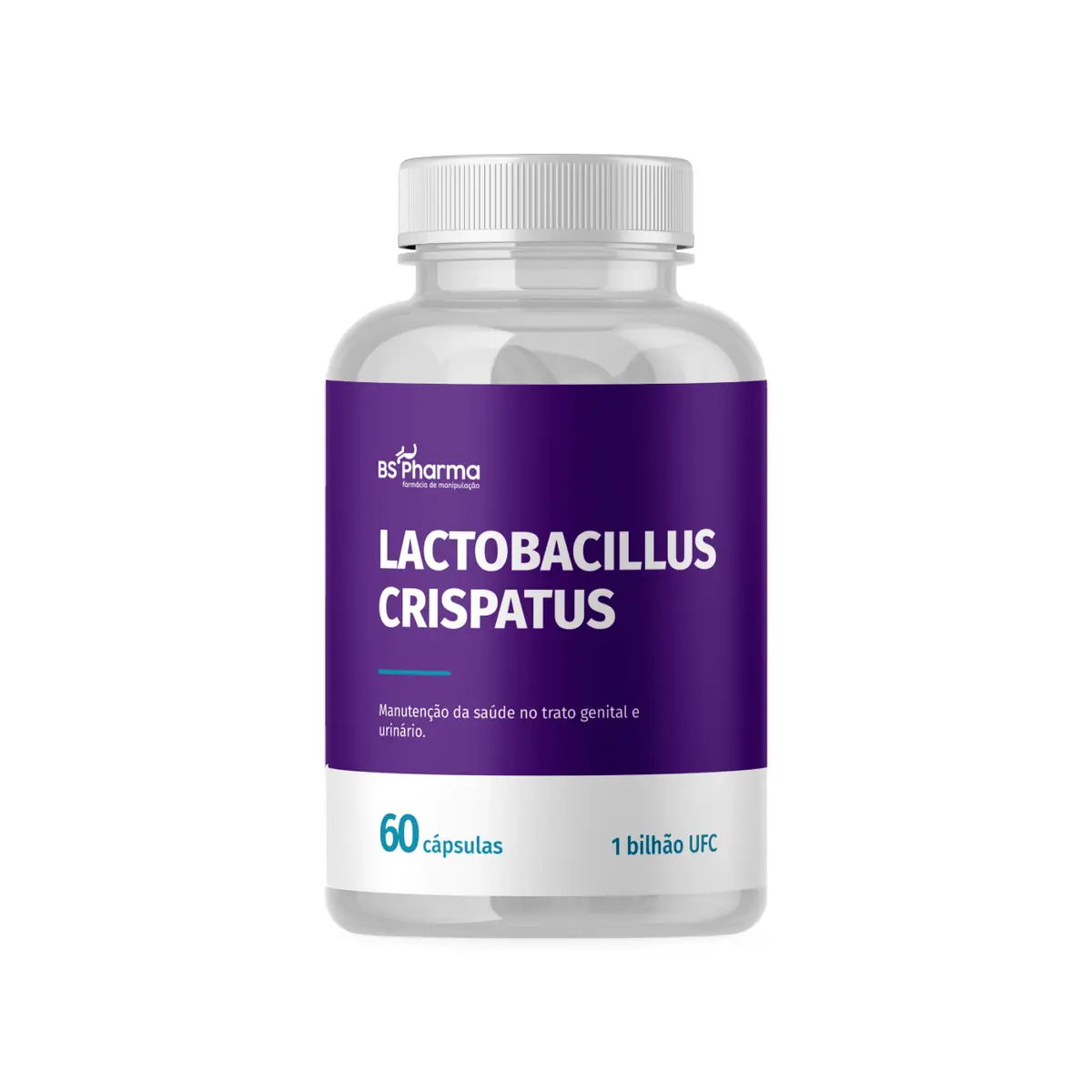 Lactobacillus Crispatus 1 bilhão UFC 30 Cápsulas BS Pharma