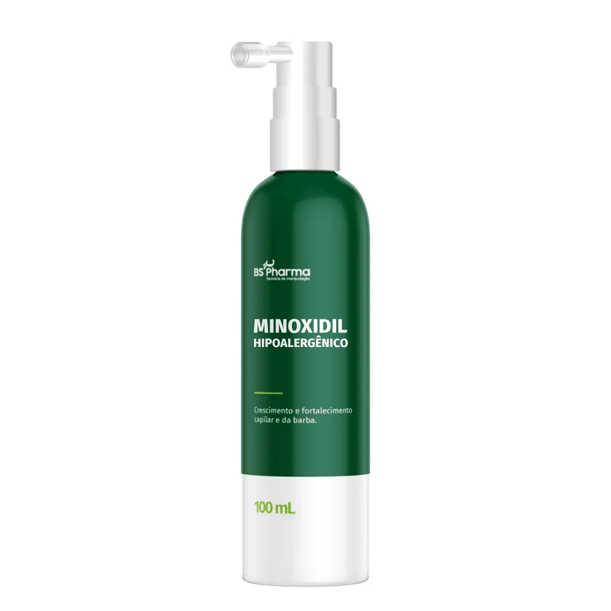 Minoxidil hipoalergênico 100 mL BS Pharma