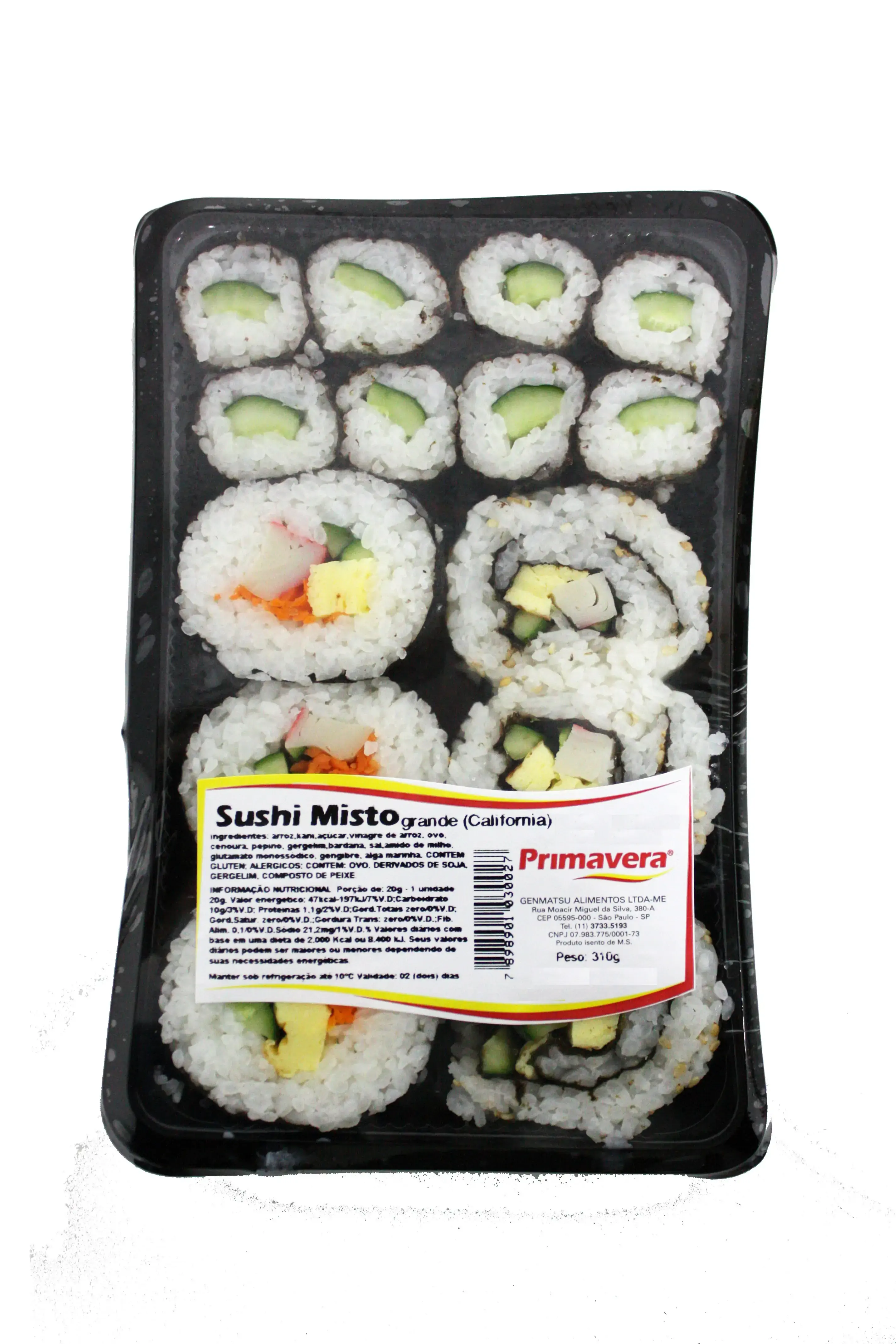 Sushi Primavera Misto C/california