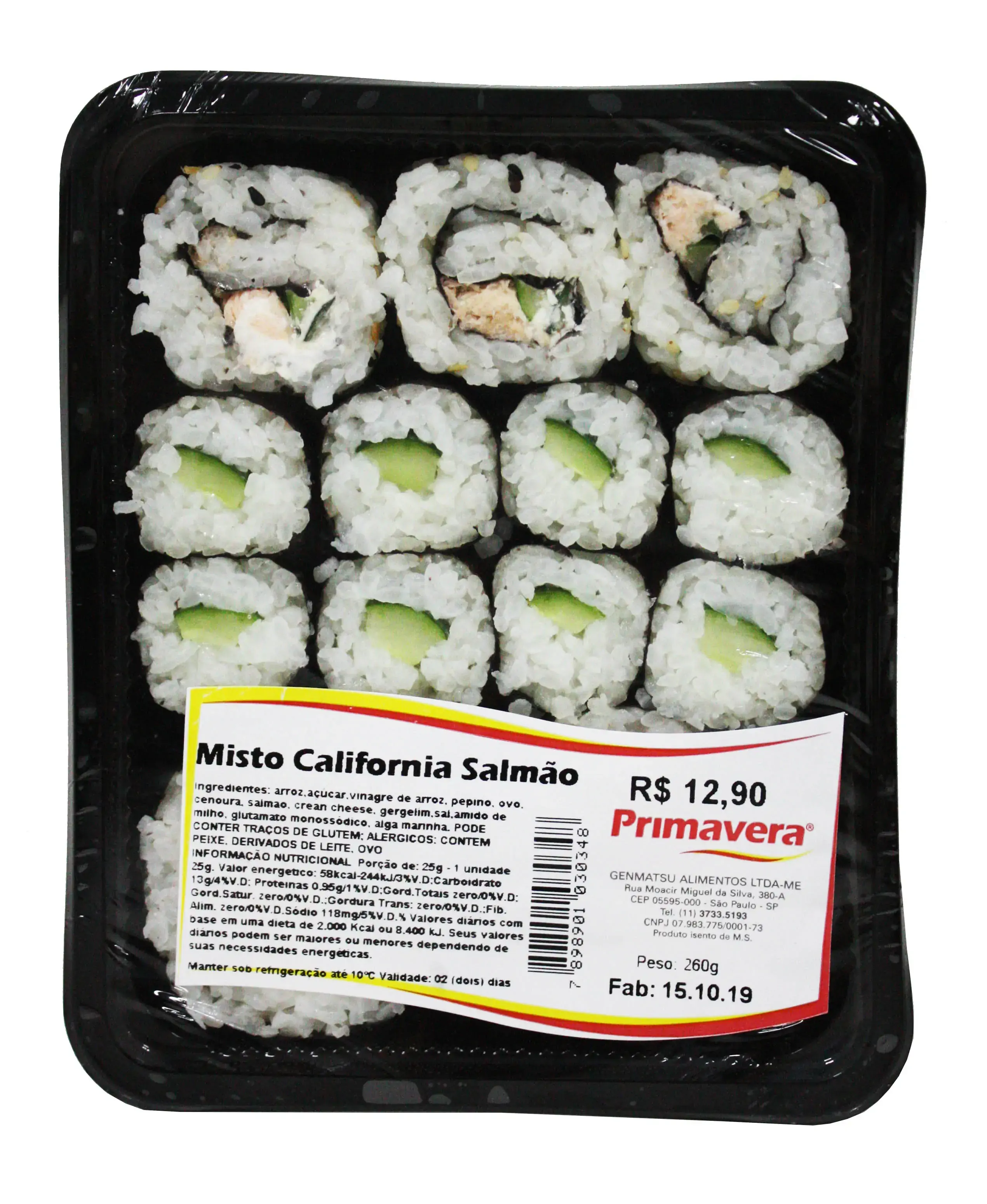 Sushi Primavera Misto C/ California