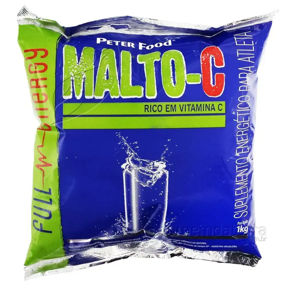 Malto Dextrina 1kg Morango Peter .