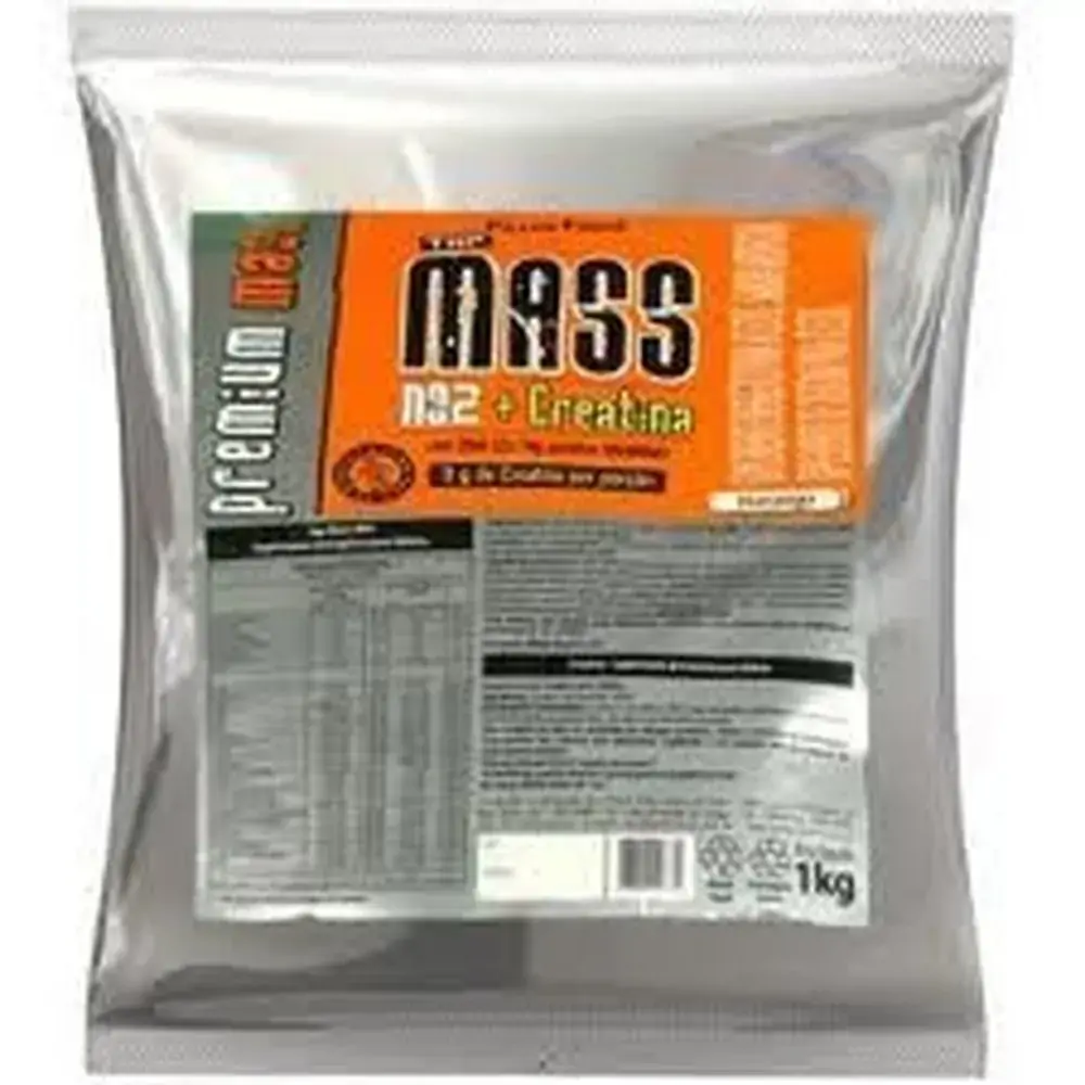 Top Mass No 2 Creatina 1kg Morango .