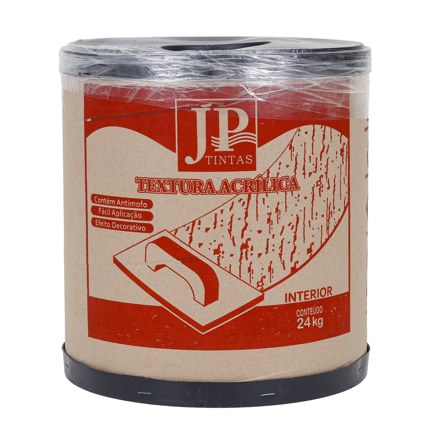 Textura Acrílica Rústica Branca 24 kg JP