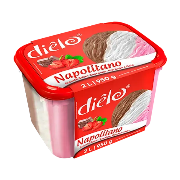 Sorvete Tiello 2l Napolitano