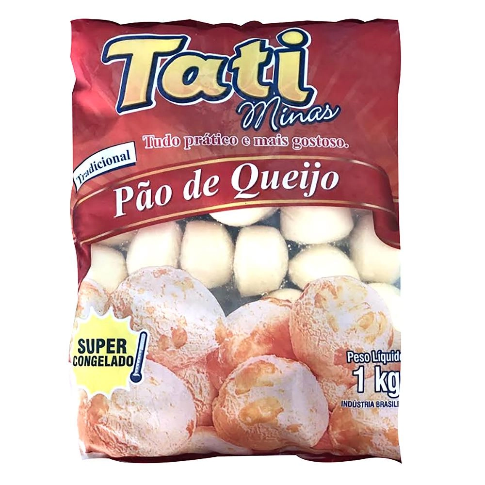 Pao De Queijo Tradicional Tati 1kg