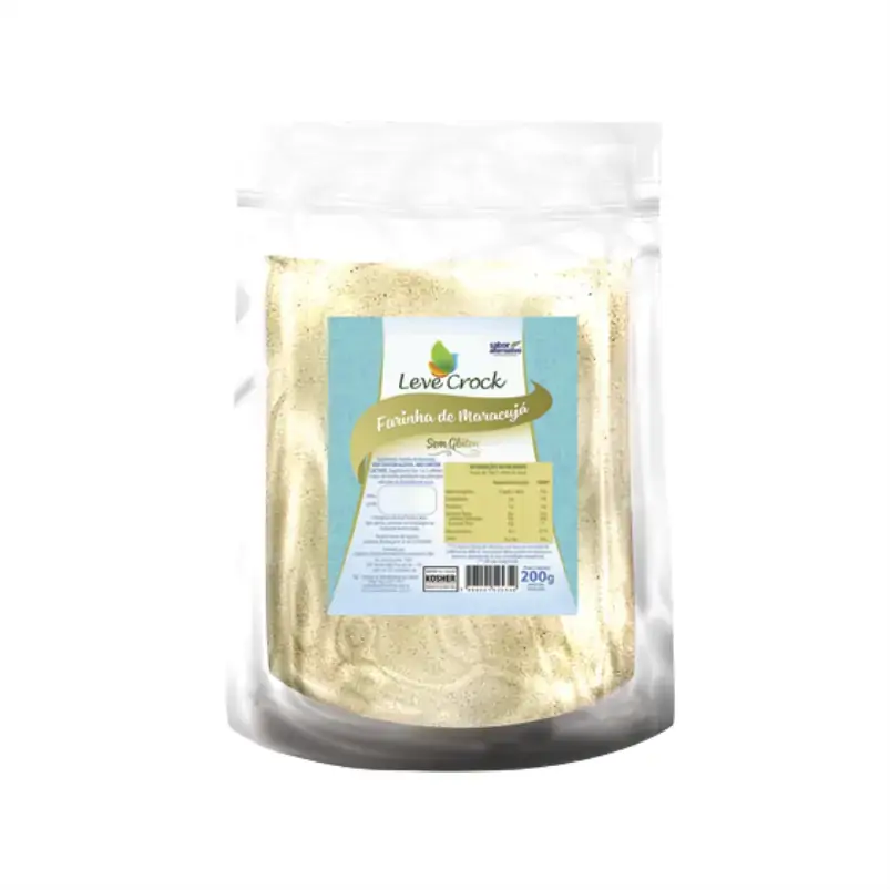 Farinha de Maracujá Sem Glúten Leve Crock 200g