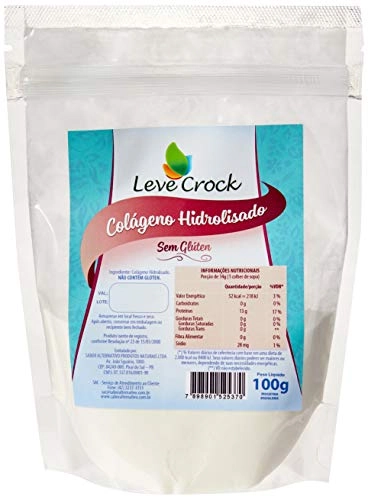 Colágeno Hidrolisado Sem Glúten Leve Crock 100g