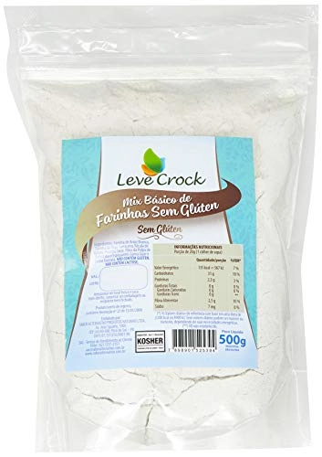 Mix Básico de Farinhas Sem Glúten Leve Crock 500g