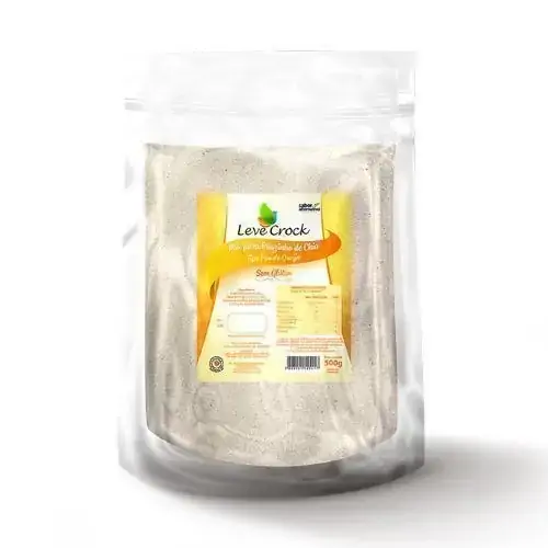 Mix de Farinhas para Pãozinho de Chia Sem Glúten Leve Crock 500g