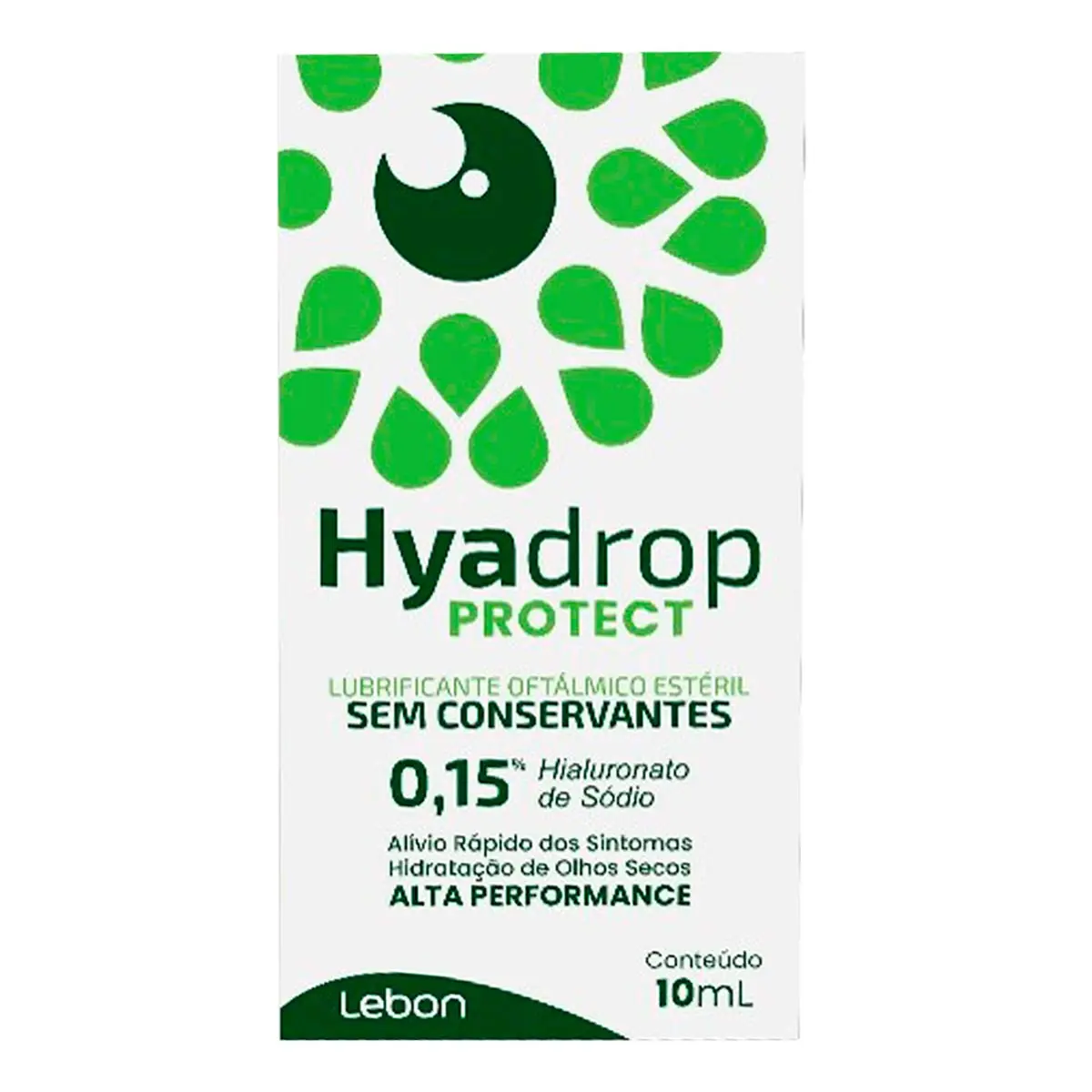 Colírio Hyadrop Protection 10ml Lubrificante Oftálmico Estéril