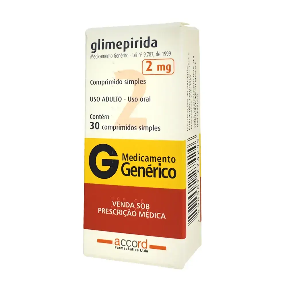 Glimepirida 2mg Caixa 450 Comp Hosp
