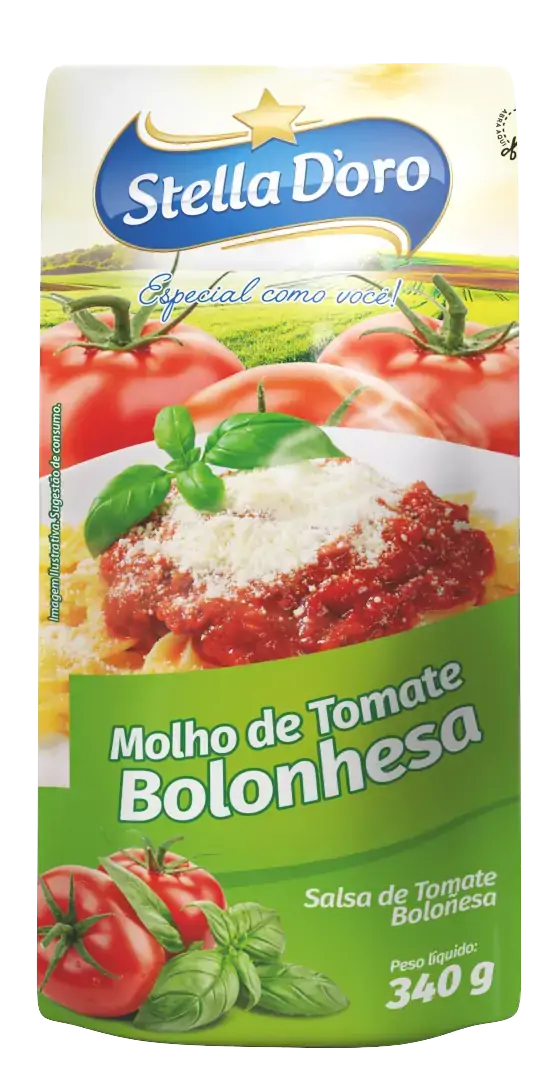Molho Tomate Stella D Oro Bolonh Sache 340gr