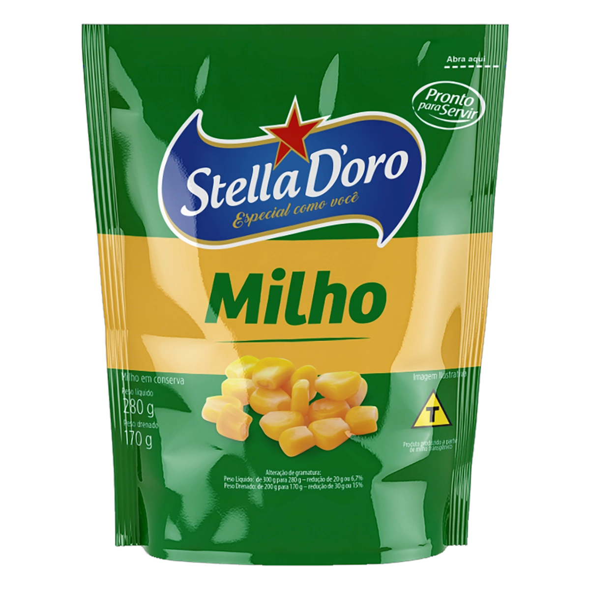 Milho Verde Em Conserva Stella Doro Sachê 170g