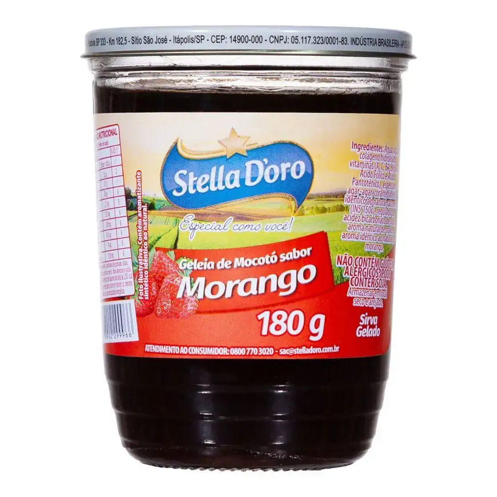 Geleia Stella D Oro Mocoto Mor 180gr