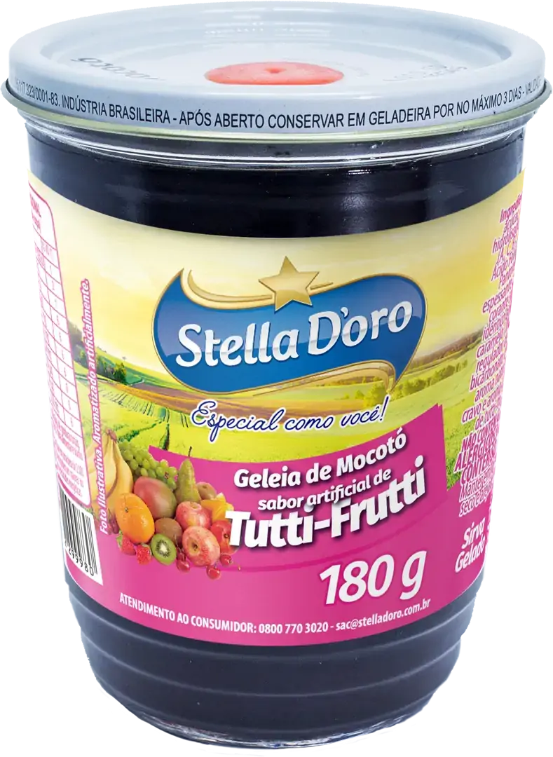 Geleia Stela D Oro Tutti Frutti 180g