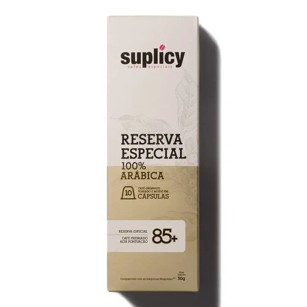Capsula Suplicy Reserv Espec 50g C/10unid 24 Meses