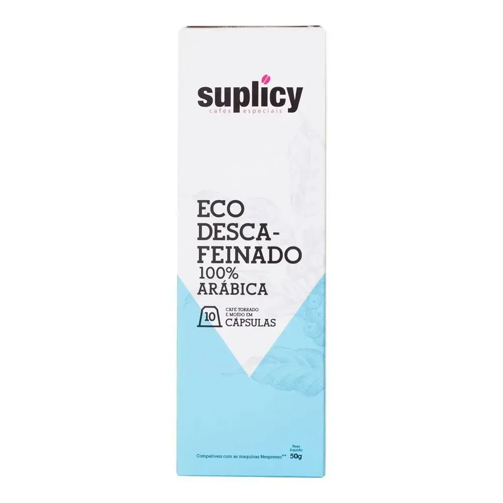 Capsula Suplicy Descafeinado 50g C/10unid 24 Meses