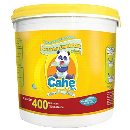 Lenço Umedecido Balde, Cahe Baby