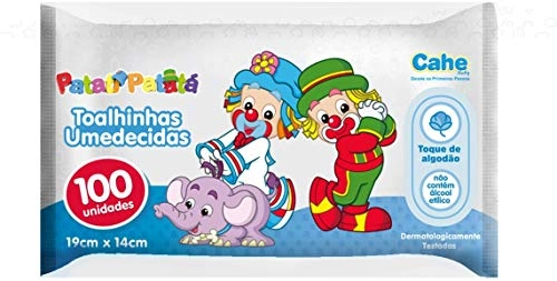 Toalhinhas Umedecidas Patati Patatá, Patati Patatá, 100