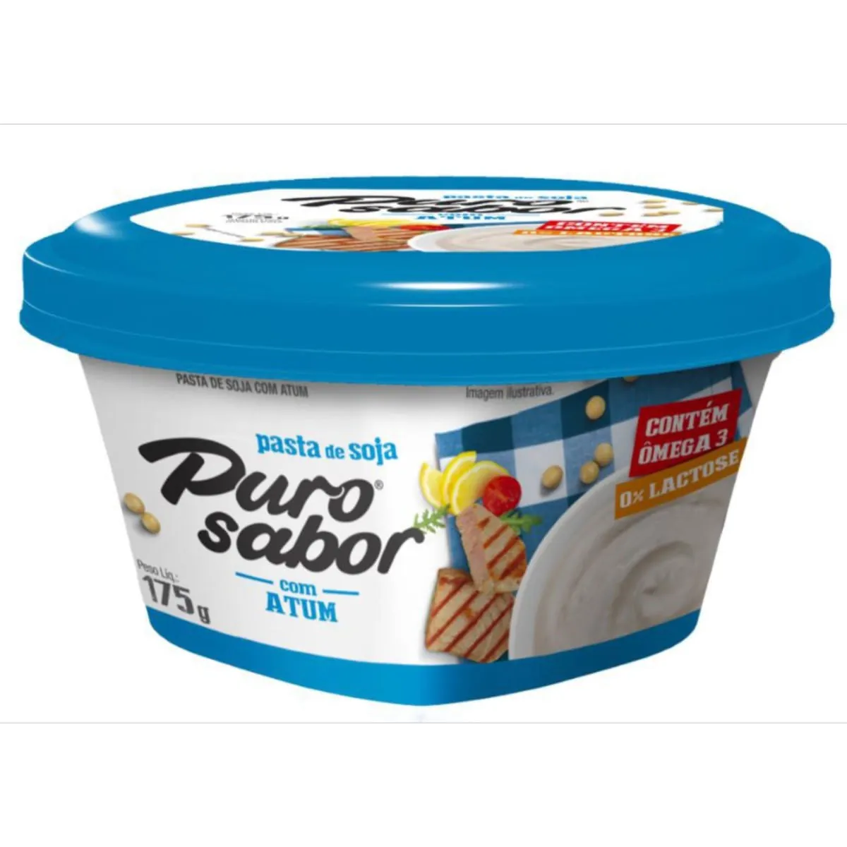 Pasta de Soja com Atum Puro Sabor 175 g