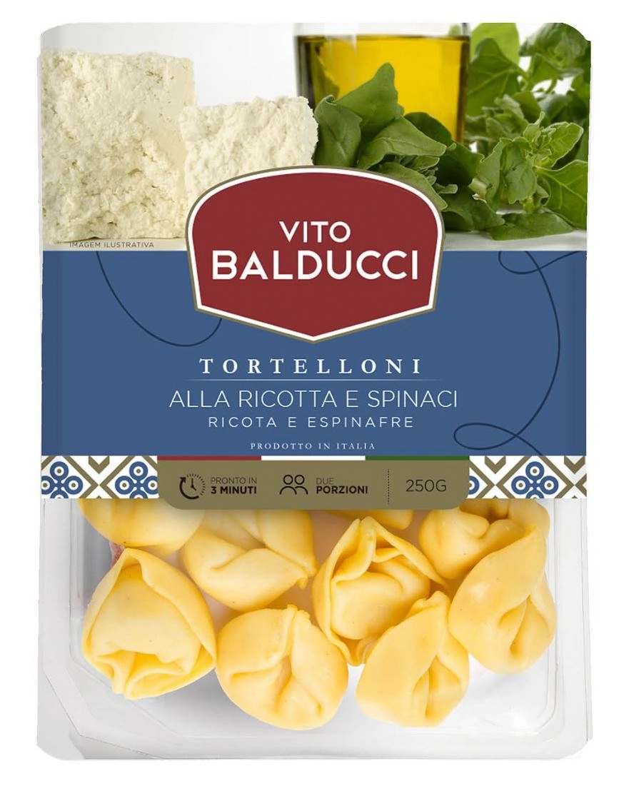 Tortelloni De Ricota E Espinafre Vito Balducc