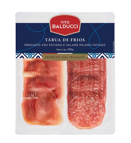 Tabua D Frios Presu E Salame Mil Vb 100g