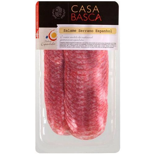 Salame Serrano Espanhol Casa Basca 100g