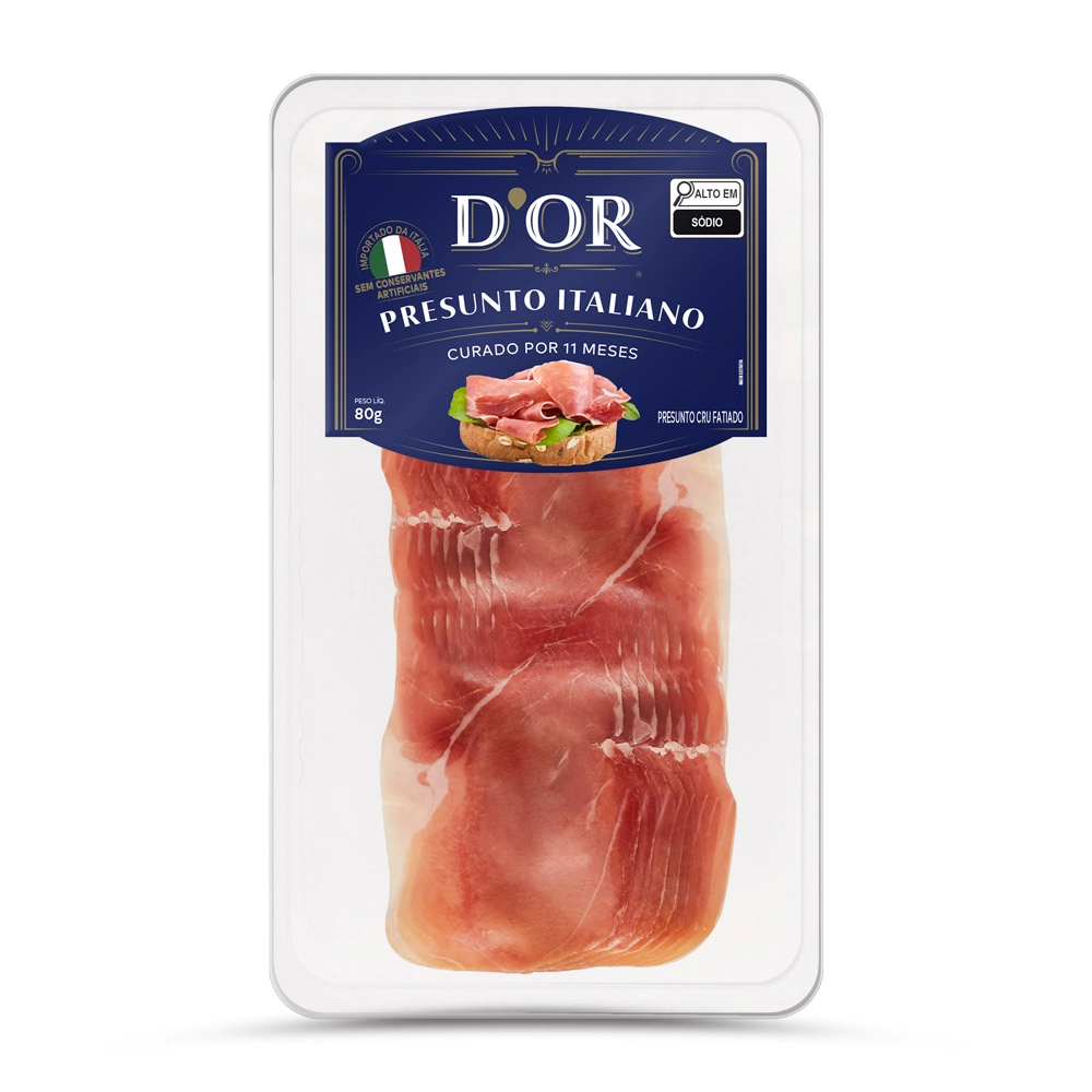 Presunto Cru Italiano Fat Dor 80g