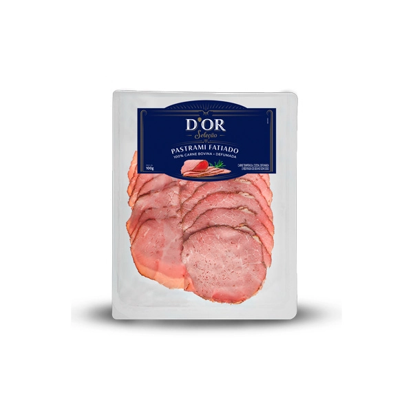 Pastrami Fatiado Dor 100g