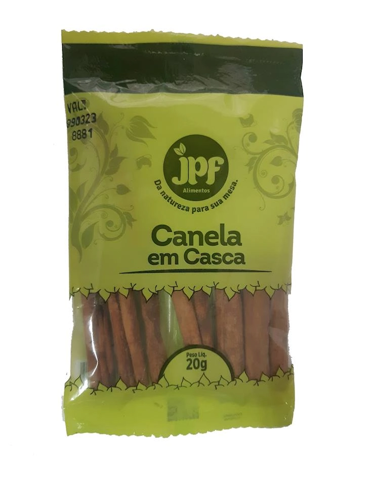 Canela Em Casca Alimentos Jpf 20g