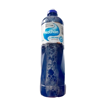 Limpa Aluminio Nathan 500ml Azul