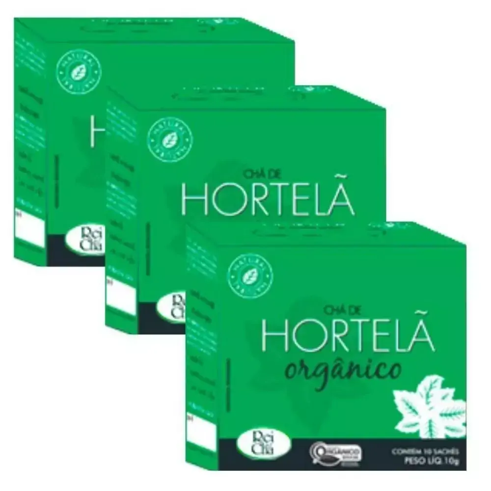 Kit 3cx Chá de Hortelã ¿ Orgânico (30 sachês) ¿ Campo Verde