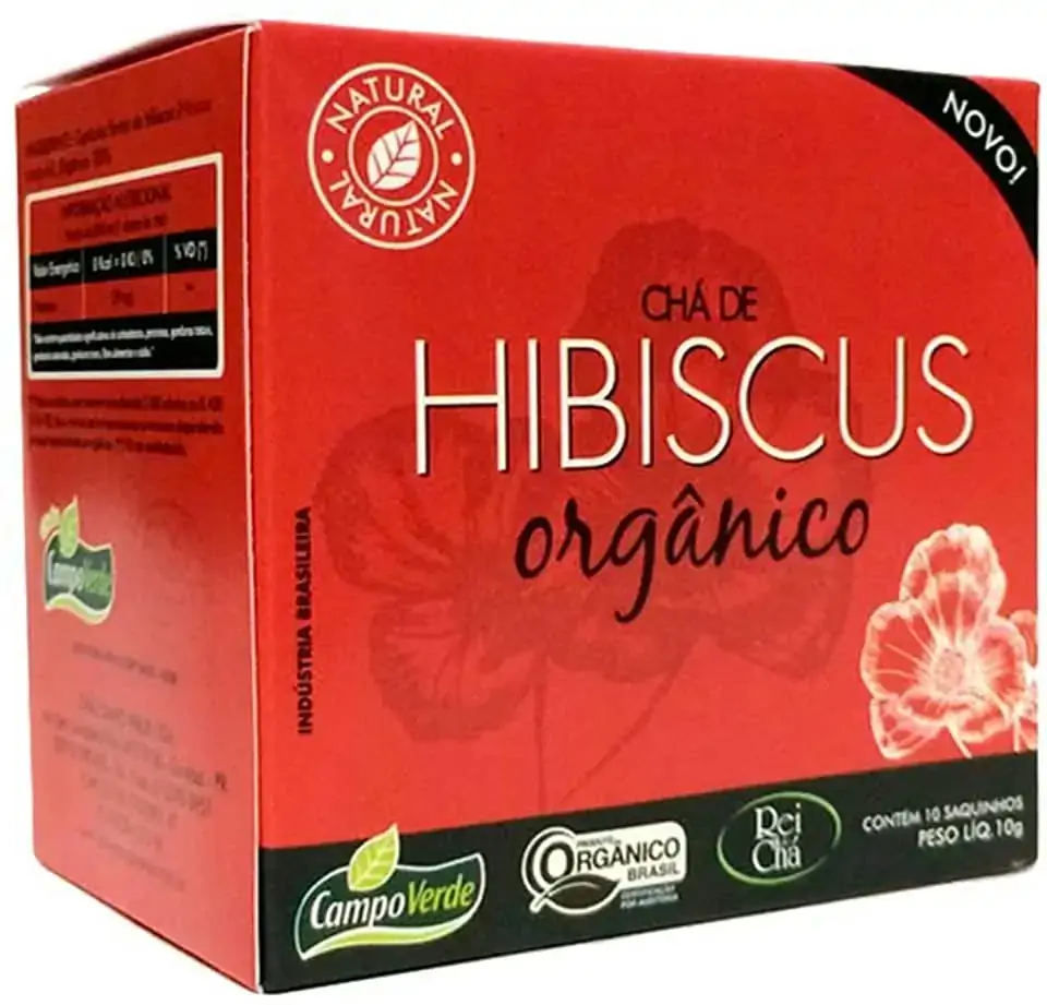 Cha Campo Verde Hibiscus Organico 10g Mamy