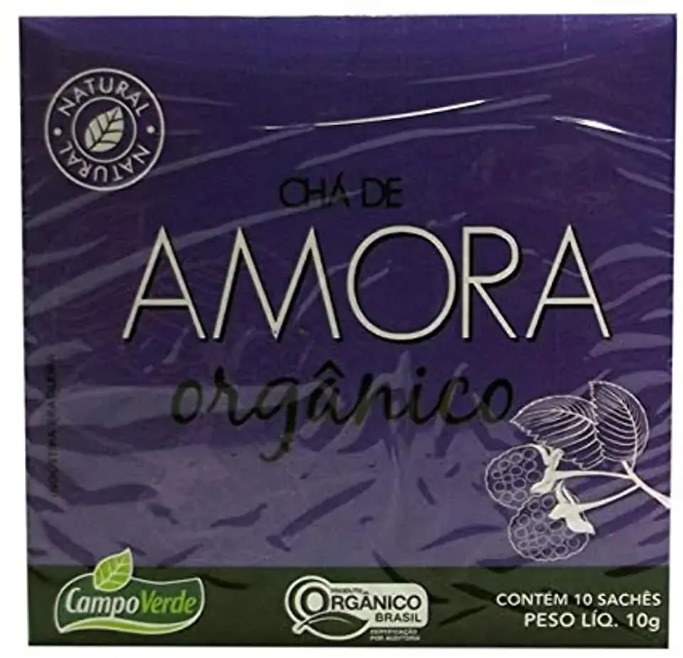 Cha Amora Organico Sache Campo Verde