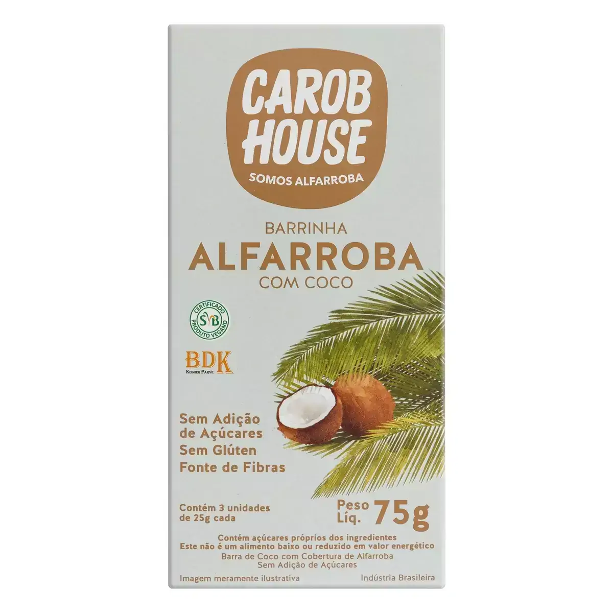 Alfarroba com Coco 75g