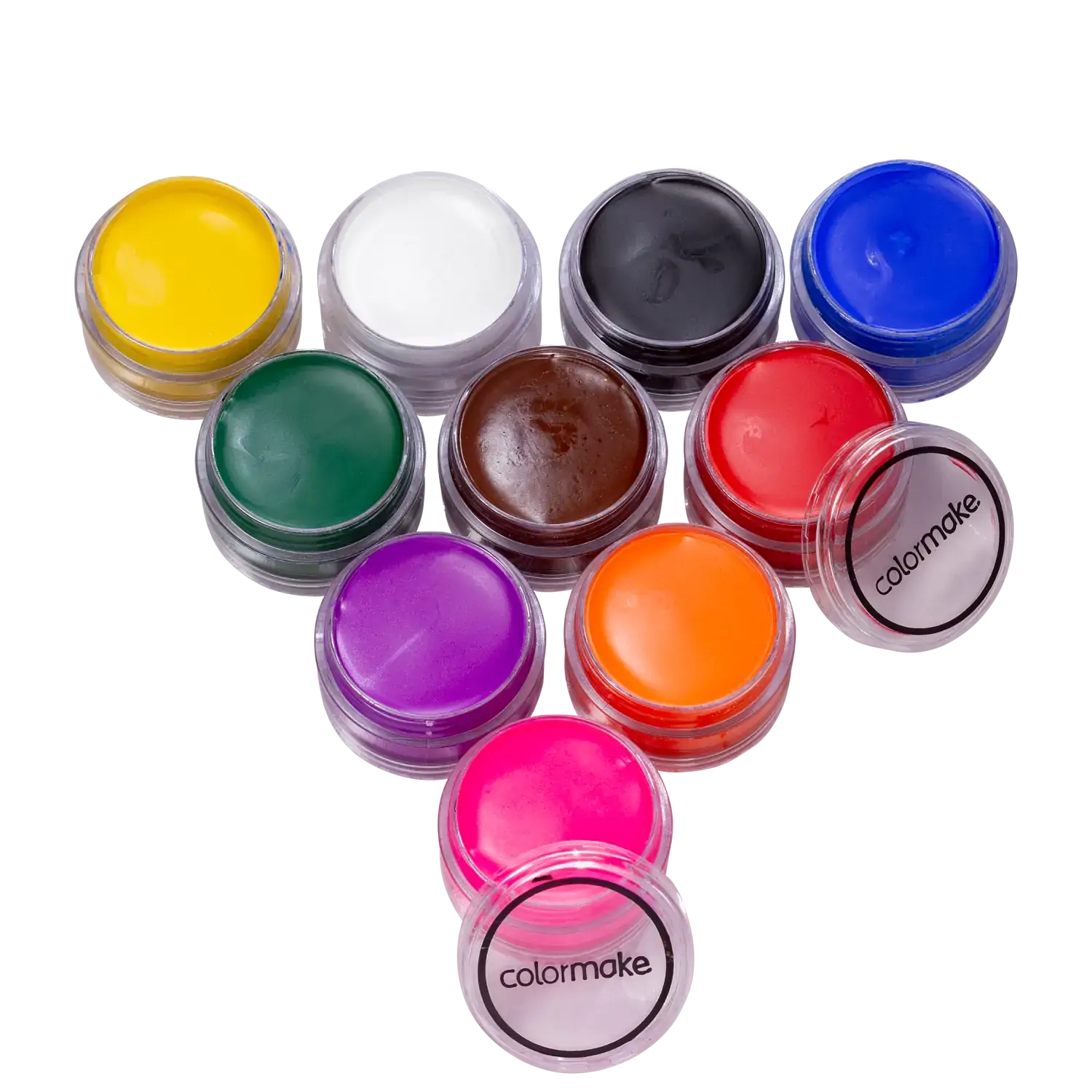 Tinta Facial Color Make C10 Cores Yur Bt 1 Kt