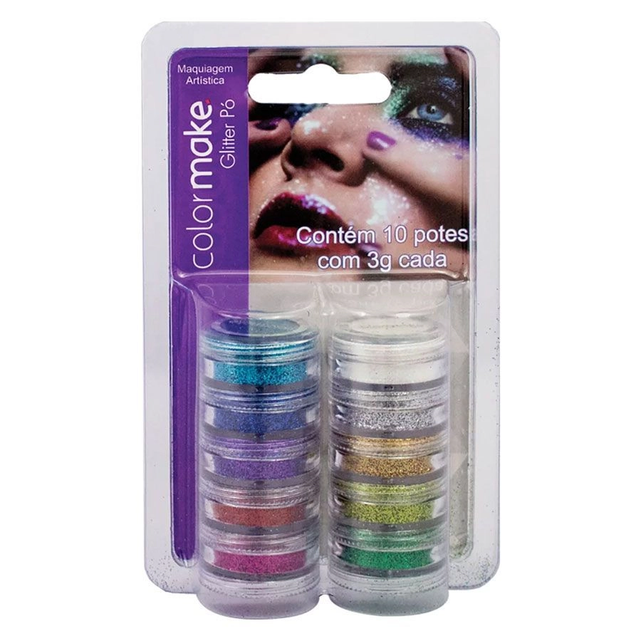 Glitter Cremoso Kit 10 Cores