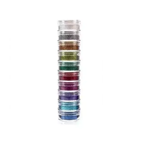 Tinta Maquiagem p/ Pele Color Make Cremosa 10 Cores Glitter
