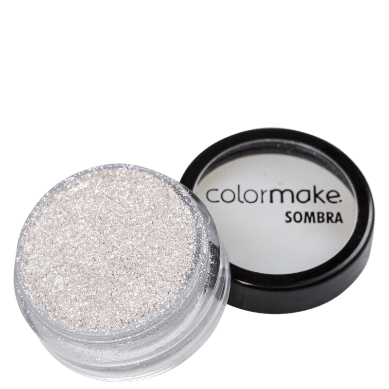 Colormake Sombra Ilumin Pote 2g Branco Glitter R.3403