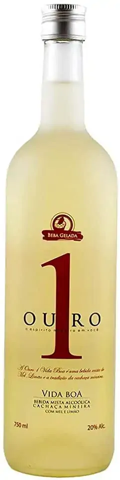 Cachaça Ouro 1 Mel E Limao