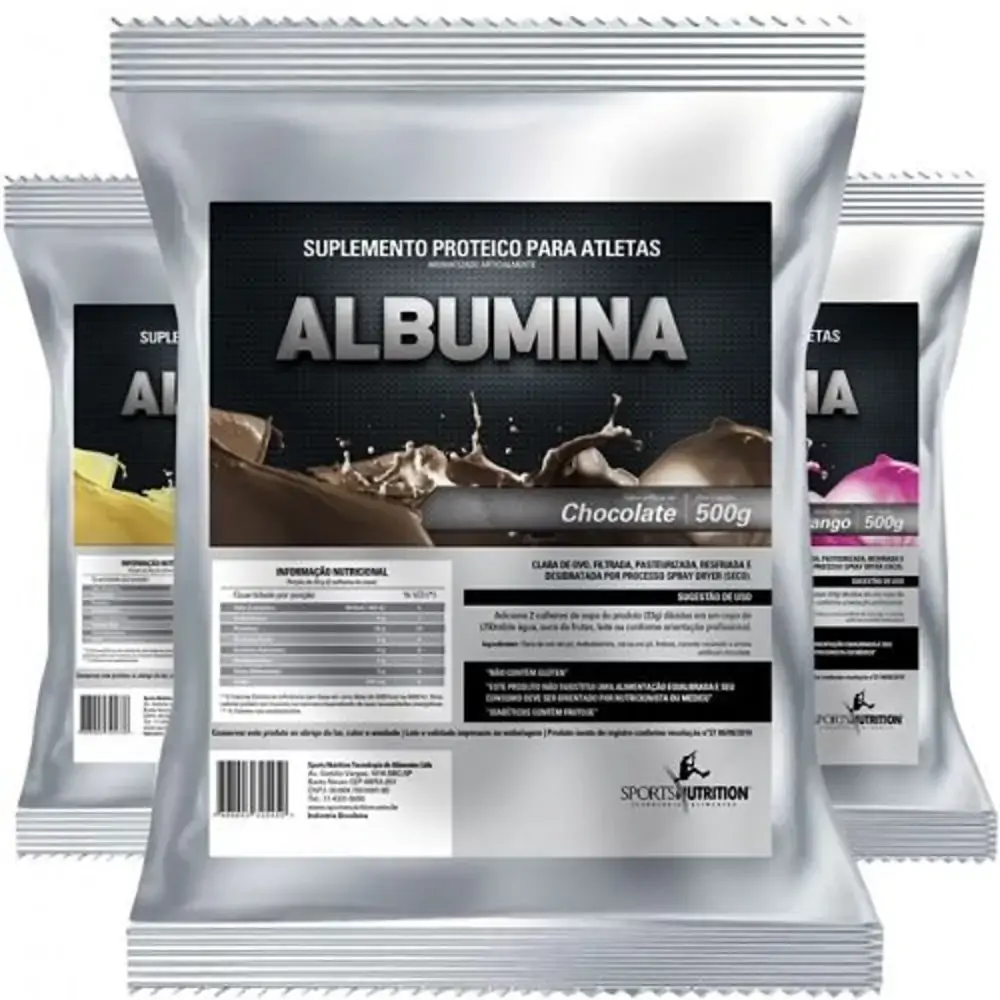 Albumina Baunilha 500 Gr Sport Nutrition