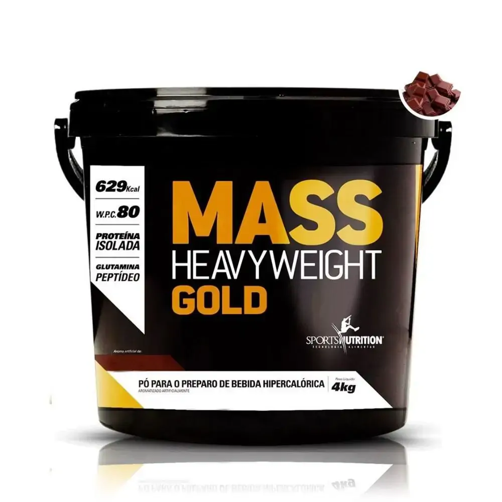 Masss Heavyweight Gold 4kg Morango